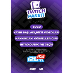 TWİTCH TASARIM PAKETİ