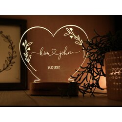 Sevgili gece lambası model 2