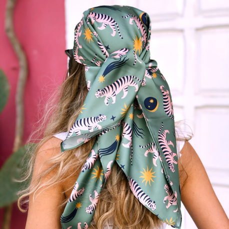 Wild&Free Green Maxi Bandana