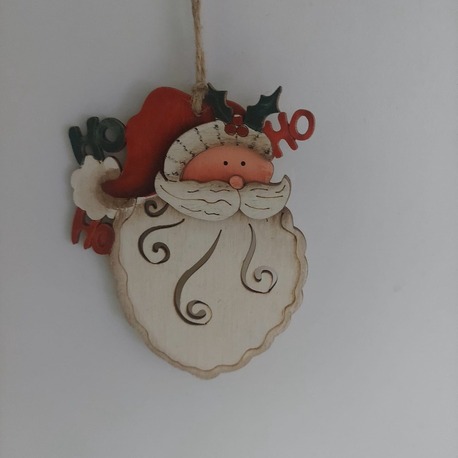 AB0DGNV5JJY El Sanatları İçin Küçük Noel Baba Asılı Süs Ağaç İçin Ev Dekorasyon 1 Adet