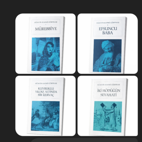 9781695328204 Hüseyin Rahmi Gürpınar Seti (4 Kitap) KARBON KİTAPLAR