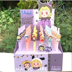 EPEN-ZF2769-1 Giftpoint Girl  Kırtasiye Hediyelik Gift Sihirli 1 Adet Kalem Açık Pembe