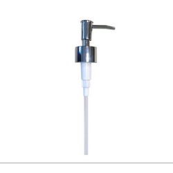 D-13791 Sıvı Sabunluk İçin Yedek Pompa Gümüş Banyo Parça Spare Pump For Lotion Bottle 1 Adet