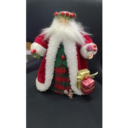 NO013 Noel Baba Misinalı Asılabilir Biblo Yılbaşı Yeni Yıl Sincap Hediye Paketleri 1 Adet