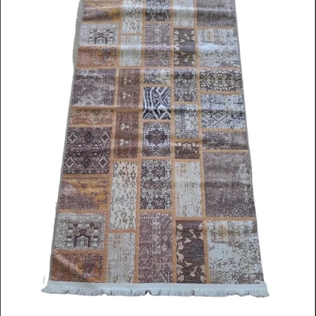 6523 Phome Vintage Desenli Halı 80x150cm 1 Adet