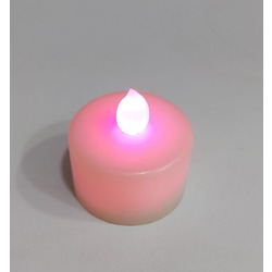 A24791567 Pilli Mini Mum Tealight Renk Değiştiren Ledli Dumansız Pil Dahil Dekorasyon 1 Adet