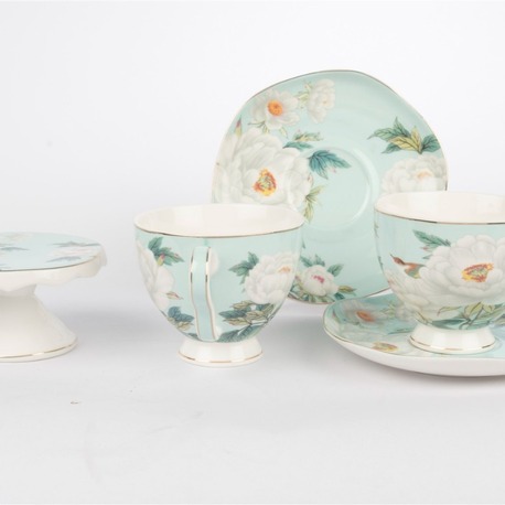 P376.137134 Celeste Garden 2li 5Prç Çay Fİncan Seti 210cc Mutfak > Fincanlar