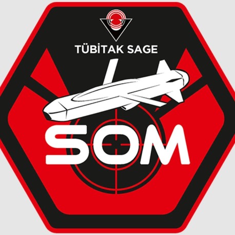 SAGE-SOM-YAMA-HX01 TÜBİTAK SAGE SOM Seyir Füzesi Anı Yaması – Altıgen Tasarım