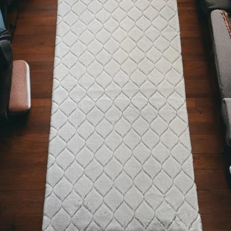 CD009_e2c128 Comfort Diamond No:2 | İpek Gri 75 x 150 cm