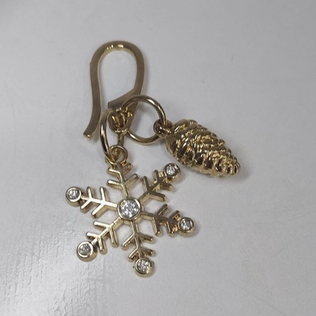 A164516112025 Vakko kar tanesi anahtarlık 8 cm 1 ADET