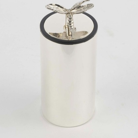 P350.118461 Silver Yusufçuk Detaylı Kürdanlık 10cm Butik Mutfak