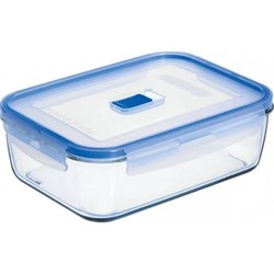 003H7678 Luminarc Mavi Pure Box Active 1970cc Dikdörtgen Cam Saklama Kabı Ev Mutfak Araç Gereç