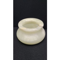 A892447576419 Beyaz Tik Mermer Dekoratif Kase Perigold 10cm 1 Adet