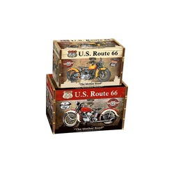 Mey AHŞAP KUTU MOTORCYCLE 66 2 Lİ SET