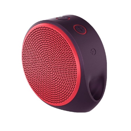 984-00036673895 LOGITECH X100 BLUETOOTH MOBILE SPEAKER (RED)