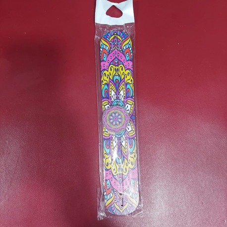 A404507 Ahşap Tütsülük Mandala Baskılı Tütsü Kayığı Ev Dekorasyon 1 Adet