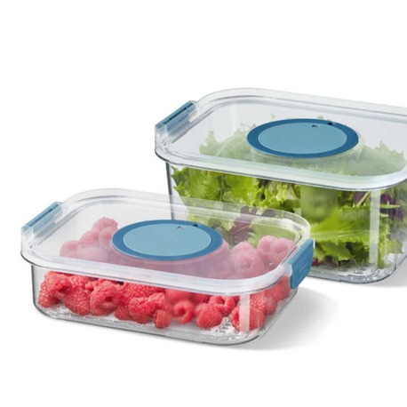 M-SKS03-16-02 Seoul Buzdolabı Saklama Kapları 2'li Set (1200 ML + 2000 ML)