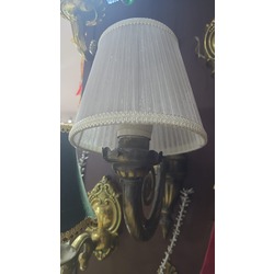 A3520-SRP3125 26x27cm Şapkalı Metal Aplik Aydınlatma Dekoratif 1 Adet