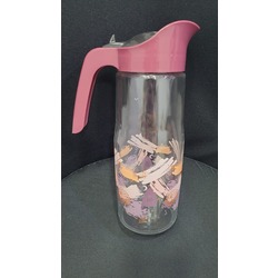 KLKCH322 Life Healty Glassware Serisi Koyu Pembe 1,5 Litre Sürahi 1 Adet
