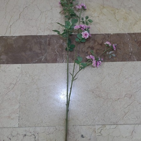 33-2134 lila bahar dalı Yapay Çiçek 1 Adet 90cm