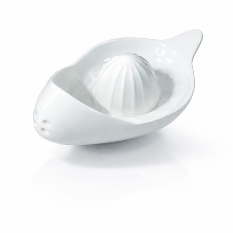 191627012026 Porselen Limon Sıkacağı Süzgeçli Limonluk 16x10 cm