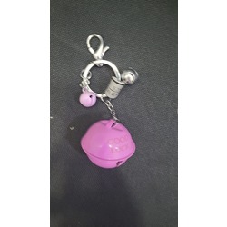 2AB08PSYYZ21 Bells Renkli Güçlü Loud Çan İyi Şanslar El Yapımı Smile Anahtarlık 1 Adet