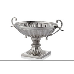 1WS-115S Trophy Bowl Silver 34x58x35cm Vazo Dekoratif Decorative 1 Adet