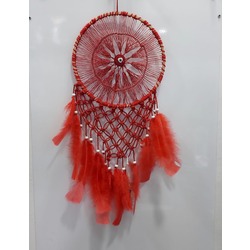 DBC00004JOIFL Dream Catcher Düş Kapanı El Yapım Balkon Aksesuar Bebek Süs Çap 23cm 1 Adet