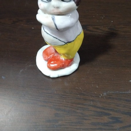 B130307032026 el yapım seramik biblo 6x14CM 1 adet