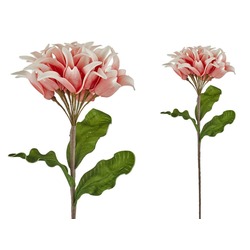 1GJ-4027C Lilyum Pembe Beyaz 76cm Decorative Yapay Gerçekçi 1 Adet