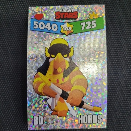 5040725 Bo Horus Kağıt Parlak Simli Kart 8x5cm Yeni Seri 1 Adet