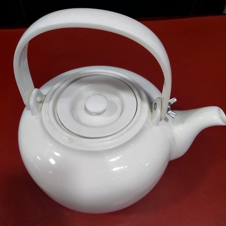 TK-1008 Porselen Demlik Çap 16 cm Yük 13 cm