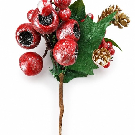ZER11 NOEL yapay çiçek 20cm