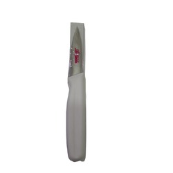 AR4002SB Sivri Ağız Basic Sebze Meyve Soyma Bıçağı 8cm metal bıçak 1 adet Beyaz