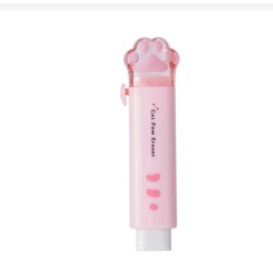 CSİL-TG103 Giftpoint Pati Silgi PVC Kırtasiye Hediyelik Gift Kedi Pençe Pembe 1 Adet