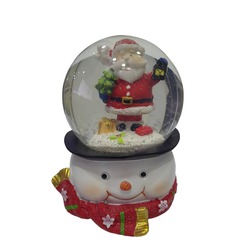 GP-2404 Gift Point Snowball 65 Mm Kar Küresi Biblo Yılbaşı Noel 1 Adet