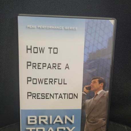 858-436-7300 How to Prepare a Powerful Presentation - Brian Tracy (DVD) | Zirve Performans Serisi