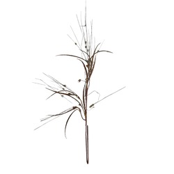 TOPLYILNOK Yılbaşı Noel Yapay Çiçek için Ara Dal 60x40x10cm 1 Adet