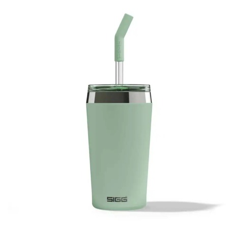 SIGG 6015.10 Sigg Helia Milky Green 0,45lt Çelik Termos Yeşil Switzerland Matara 1 Adet