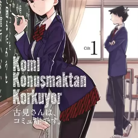 9786257646482 Komi Konuşmaktan Korkuyor Cilt 1 MANGA türkçe çizgi roman kitap