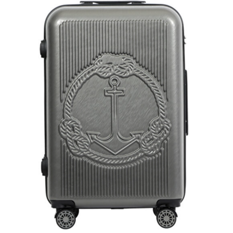 BGD8681126434546 design Ocean Gri Orta Boy 24" Valiz moda