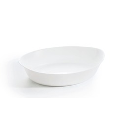 N3083 Luminarc Temperli Cam Beyaz Fırın Kabı 32x20cm Akıllı Mutfak Carine 1 Adet