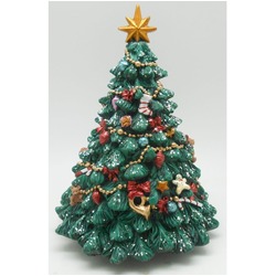4046729550491 Melody O Tannenbaum Musicbox Kingdom 7quot Süslenmiş Noel Ağaç 1 Adet