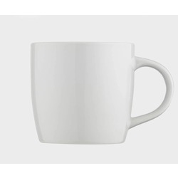 JUL01MG00 Kütahya Porselen Juliet 350cc Mug Horeca Tavola Coffe Shop Kupa Beyaz 1 Kişilik