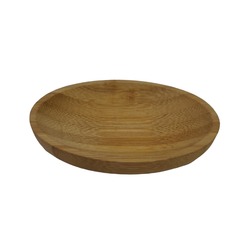 OVLBMBKYK Bambu Oval Kayık Tabak Çerezlik Ufak 10x6,5x2cm