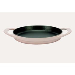 23-41-921-513-2213 Potart 22cm Yuvarlak Sahan Degrade Pembe Lotus Döküm 1,4kg 1 Adet