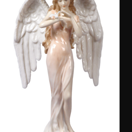 AP20206AA WISE PORSELEN MELEK 11*7*19,5 CM HEDİYELİK VERONESE Biblo