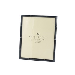 P158.364663 Siyah Çerçeve 20x25cm Dekoratif Hediyelik Metal Life Style 1 Adet