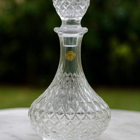 K90-57682 Cristal D'arques Kristal Karaf France Genuine Lead Crystal Laburg 1 Adet