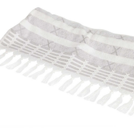 D-20491 Palm Havlu Beyaz 50*80 Banyo Havlusu
